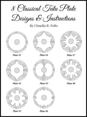 Download - 8 Classical Tutu Plate Designs with Instructions