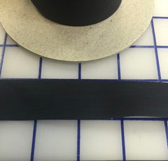 Bias Tape: Double Fold 1-inch Wide Black