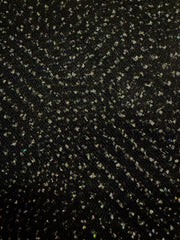 Regular Sparkle Tulle - 54-inches Wide Black