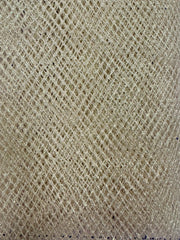 Tutu Net - 54-inches Wide Metallic Mesh Ivory Iridescent