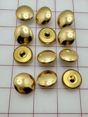 Buttons - Metallic Gold New!