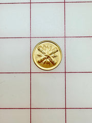 Buttons - Bright Metallic Gold New!