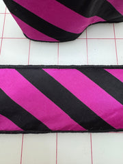 Non-Metallic Trim - 2-inch Fuchsia and Black Close-Out