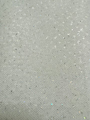 Regular Sparkle Tulle - 54-inches Wide White