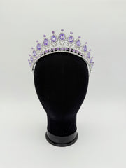 Tiara - Lilac and Silver Elegant-Style