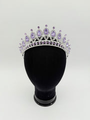 Tiara - Lilac and Silver Elegant-Style