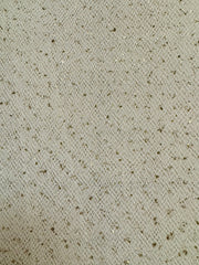 Regular Sparkle Tulle - 54-inches Wide Ivory with Gold Microdots