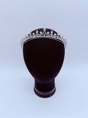 Tiara - Crystal and Silver Delicate-Style