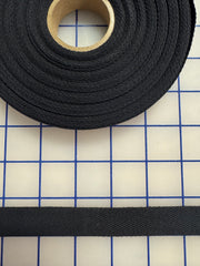 Twill Tape: 3/4-inch Wide Heavy Black Per 24YD Roll