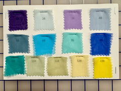 Sample Card - Polyester Chiffons