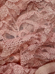 Stretch Lace - 60-inches Wide Pink Sparkly Close-Out