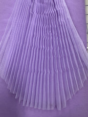 Pleated Tutu Tulle - 60-inches Wide Lilac By the Yard NEW!