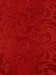 Brocade - 60-inches Wide Matte Majestic Jacquard Bright Red