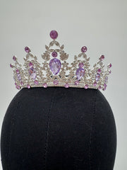 Tiara - Orchid and Silver Fairy Princess-Style