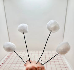 Snow Scene Handheld Snowballs - Made to Order