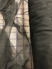 Polyester Tulle Netting - 59/60-inches Wide Black