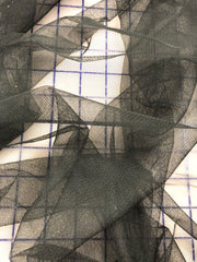 Polyester Tulle Netting - 59/60-inches Wide Black