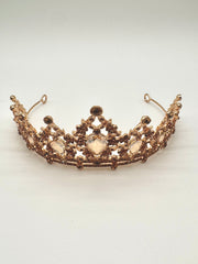 Tiara - Formal Topaz and Rose Gold Design