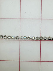 Grab Bag - Rhinestone Banding - 18ss Cup Chain Crystal in Silver