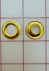 Grommets #3 Solid Brass Per Dozen