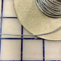 Grab Bag - Cording: 1/16 and 1/32-inch Metallic Silver and Gold Tinsel Cord Close-Out 55+ Yard Pack