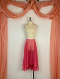 Ready-To-Wear Handkerchief-Style Chiffon Skirt Pucci Rose