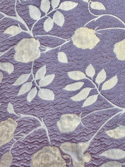 Brocade - 56/57-in Pale Lilac Small Flowers Metallic Brocade NEW!