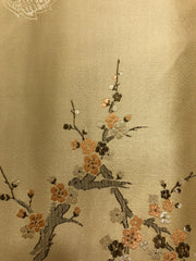 Brocade - 45-in Silk Rayon Brocade Golden Yellow Special Purchase