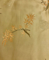 Brocade - 45-in Silk Rayon Brocade Golden Yellow Special Purchase