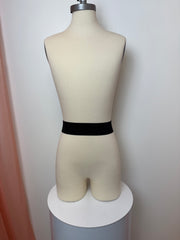 Accessories - 2-inch Wide Elastic Waistband/Belt Black Close-Out