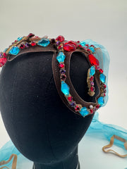 Ready-to-Wear - Tiara - Hand-Wired Swarovski Rhinestone Nutcracker Arabian-Style Headpiece Close-Out