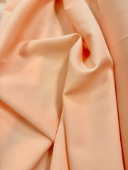 Poplin Plus - 63-inch Wide Peach 100% Polyester Per Yard NEW!