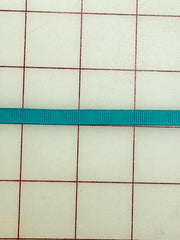 Grosgrain Ribbon - 1/4-inch Teal
