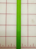 Grosgrain Ribbon - 3/8-inch Apple Green