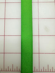 Grosgrain Ribbon - 5/8-inch Spring Green