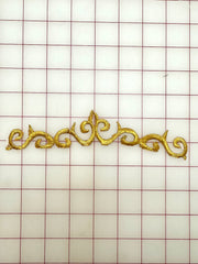 Trim Grab Bag - Appliques - Metallic Gold Iron-On Motifs