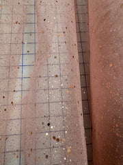Glitter Sequined Tulle - 58/60-inches Wide Glitter Hologram Mesh Sequined Rose Gold New Color!