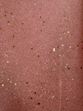 Glitter Sequined Tulle - 58/60-inches Wide Glitter Hologram Mesh Sequined  Rose Gold New Color!