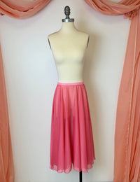 Ready-To-Wear Chiffon Skirt Pucci Rose