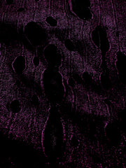 Grab Bag - Distressed/Ripped Effect 60-inch Wide Lycra Purple and Black 1.5YD