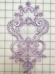 Applique - Sequined Lace Lavender New Color!