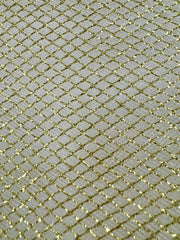 Tutu Net - 57/58-inches Wide Metallic Mesh Gold Back In Stock!