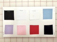Sample Card - Stretch Mikado/Twill 8 Colors