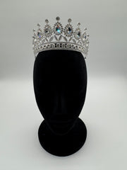 Tiara - Elegant Queen's Design Crystal and Silver