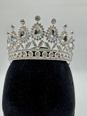 Tiara - Elegant Queen's Design Crystal and Silver