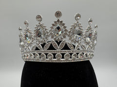 Tiara - Elegant Queen's Design Crystal and Silver