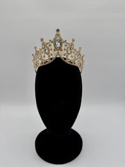 Tiara - Crystal and Gold Fairy's Crown