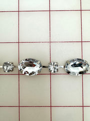 Decorative Gems - Beautiful Crystal Sew-On Czech Rhinestone Chain Only One Yard Left!