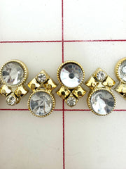 Decorative Gems - Beautiful Crystal Sew-On Acrylic Rhinestone Chain Only One Yard Left!