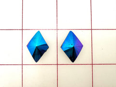 Decorative Gems - 18x11 Diamond-Shape Acrylic Multi-Color